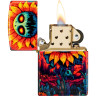 Зажигалка ZIPPO SPOOKY SUNFLOWER 46267